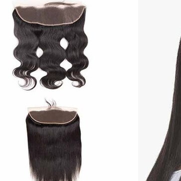 10inch 13*4 ear to ear closure straight,bodywave